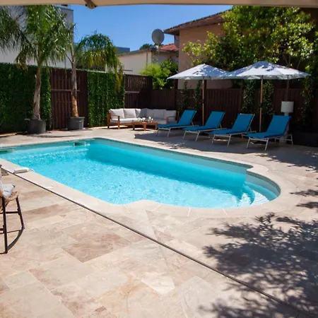 Villa Stunning Juan Les Pins 4 Bed With Pool
